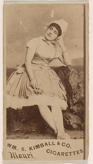 William S. Kimball & Company, Miss Mortimer, from the Actresses series (N203) issued by Wm. S. Kimball & Co.