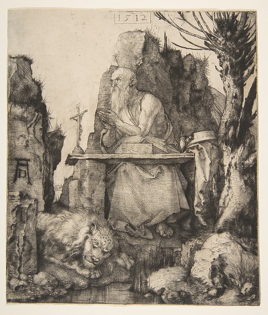 Albrecht Dürer, Saint Jerome by the Pollard Willow