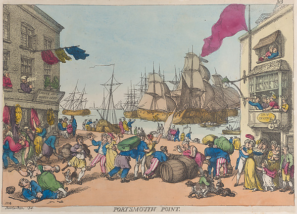 Thomas Rowlandson, Portsmouth Point