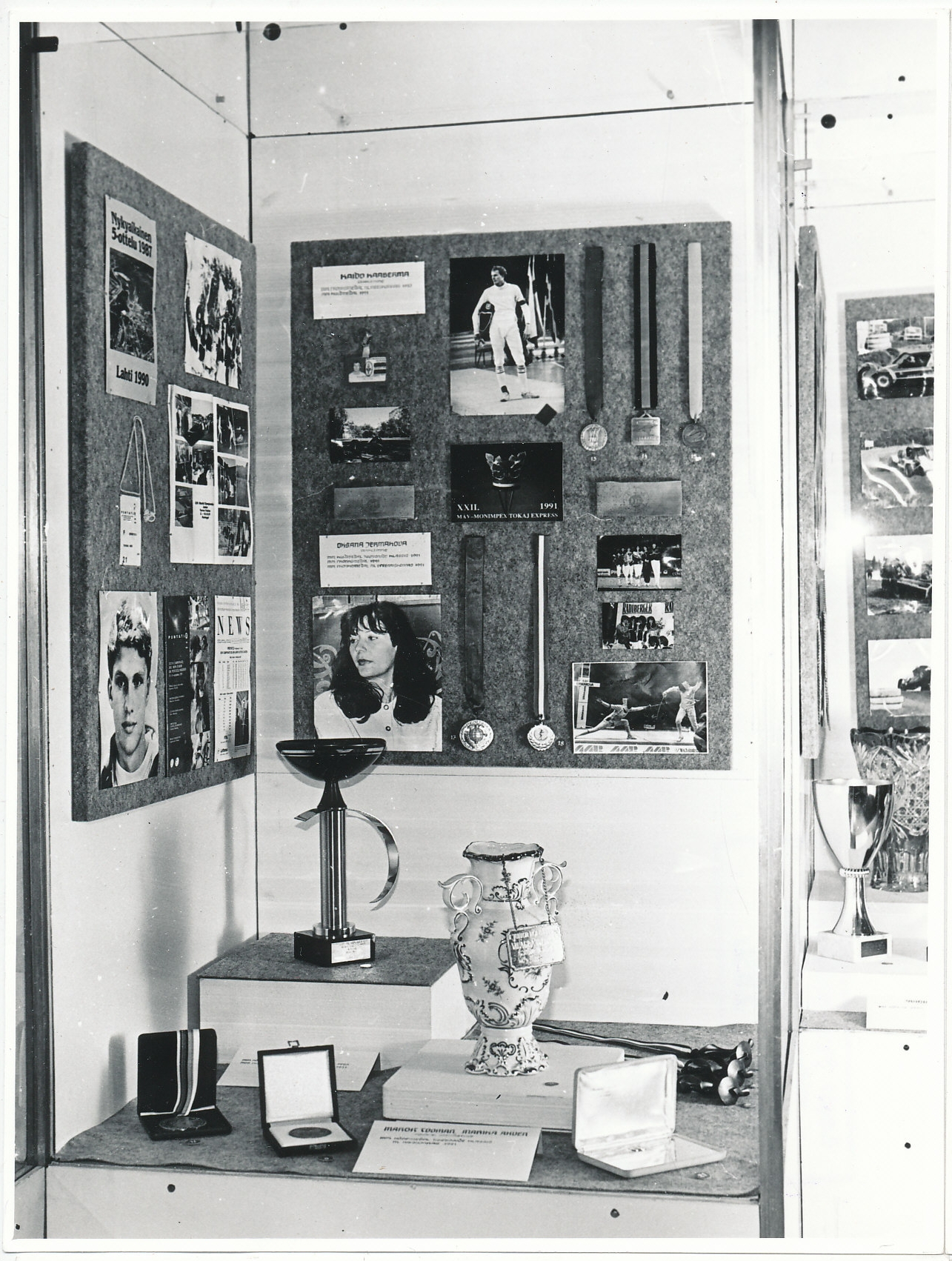 Aldo (author) Bones, Exhibition “Sports Year 1991” at ESM