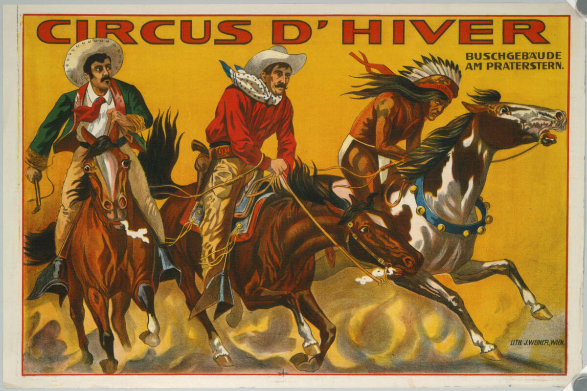 Anonym, CIRCUS D'HIVER; BUSCHGEBÄUDE AM PRATERSTERN