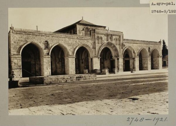 K.A.C. Creswell, Photograph