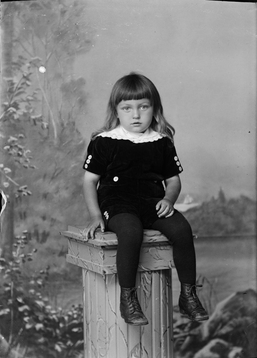 Skötsner-Edhlund, Oskar Westerberg från Elvisjö, Börstils socken, Uppland 1922