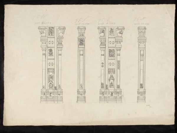 Unknown, Architectural drawing of Tirumala Nayak at Madura,