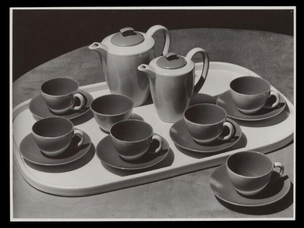 Hinde, John Wilfrid, Cups and Kettles on a Tray