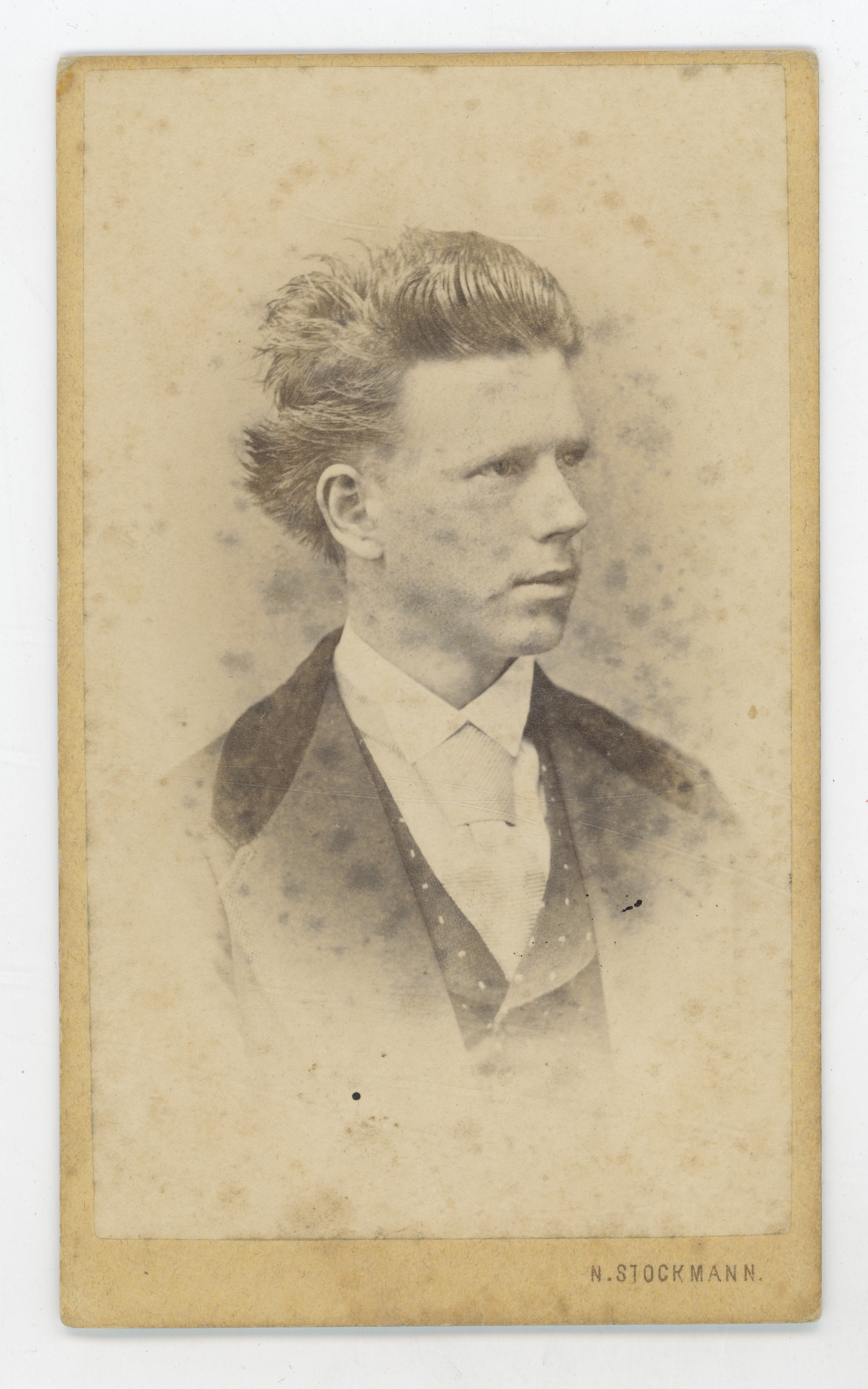 Nicolas (Noe) (1832-03-10––1905-02-09) Stockmann (Stokmann), Mladić s vjetrom u kosi