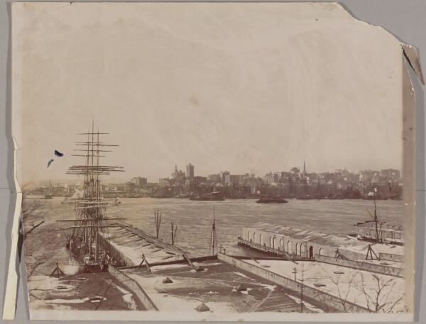 Unknown, [City seen across water]