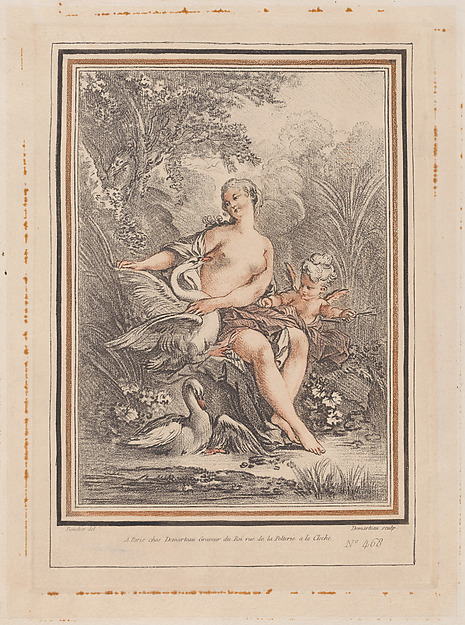 Gilles Demarteau, Leda and the Swan