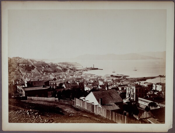 Carleton Watkins, [The Golden Gate from Telegraph Hill, S.F.]