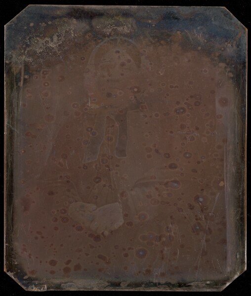 Unknown, [Portrait of a Seated, Elderly Woman]