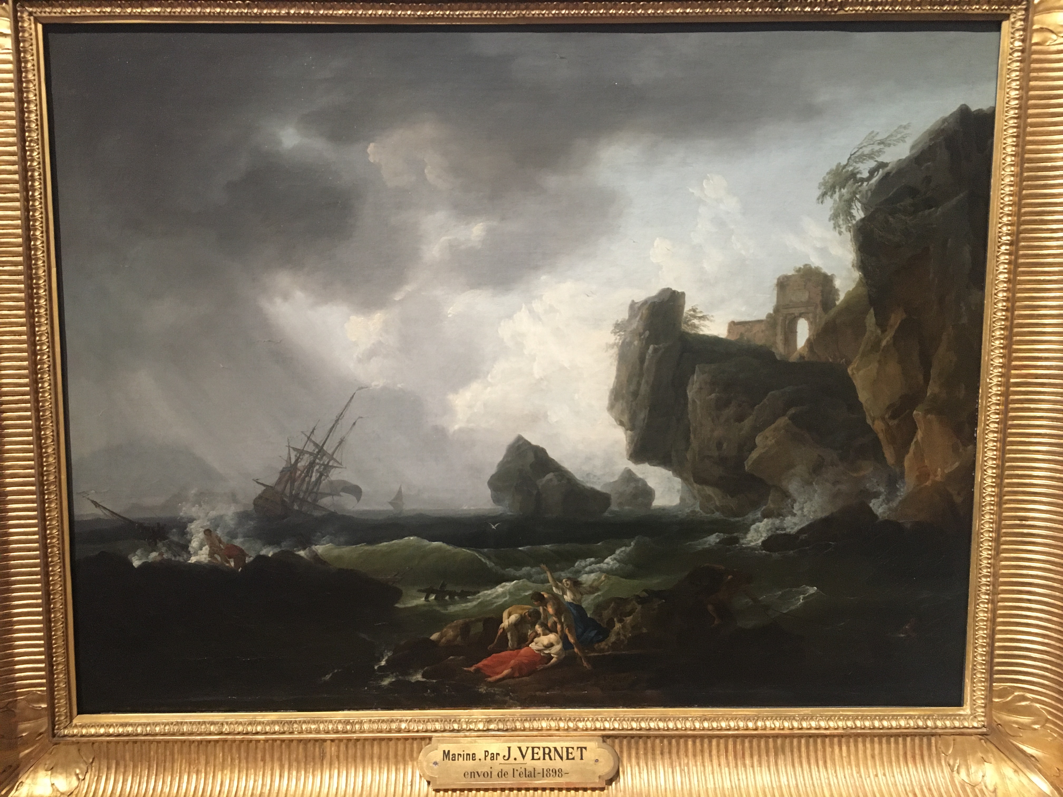 Joseph Vernet, Un Naufrage