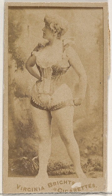 Allen & Ginter, From the Actors and Actresses series (N45, Type 5) for Virginia Brights Cigarettes