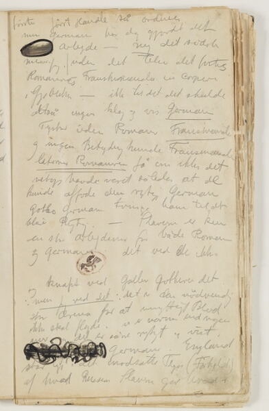 J.A. Jerichau (II), Notater