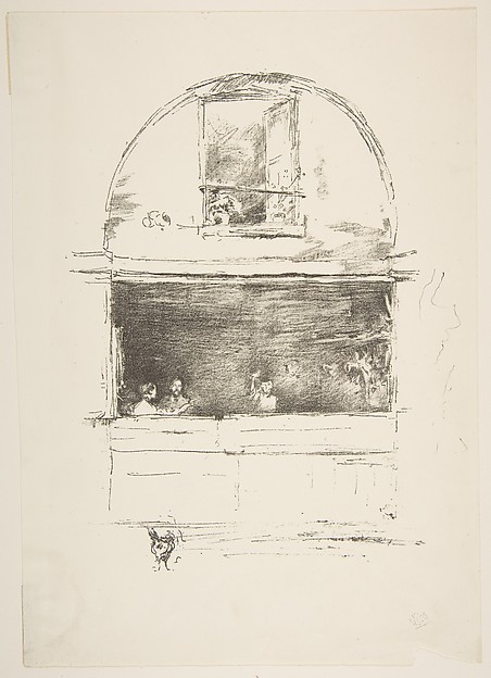 James McNeill Whistler, The Forge, Passage du Dragon