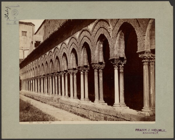 Giorgio Sommer, Monreale Chiostro