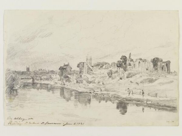 Constable, John (RA), A view of Reading from the river