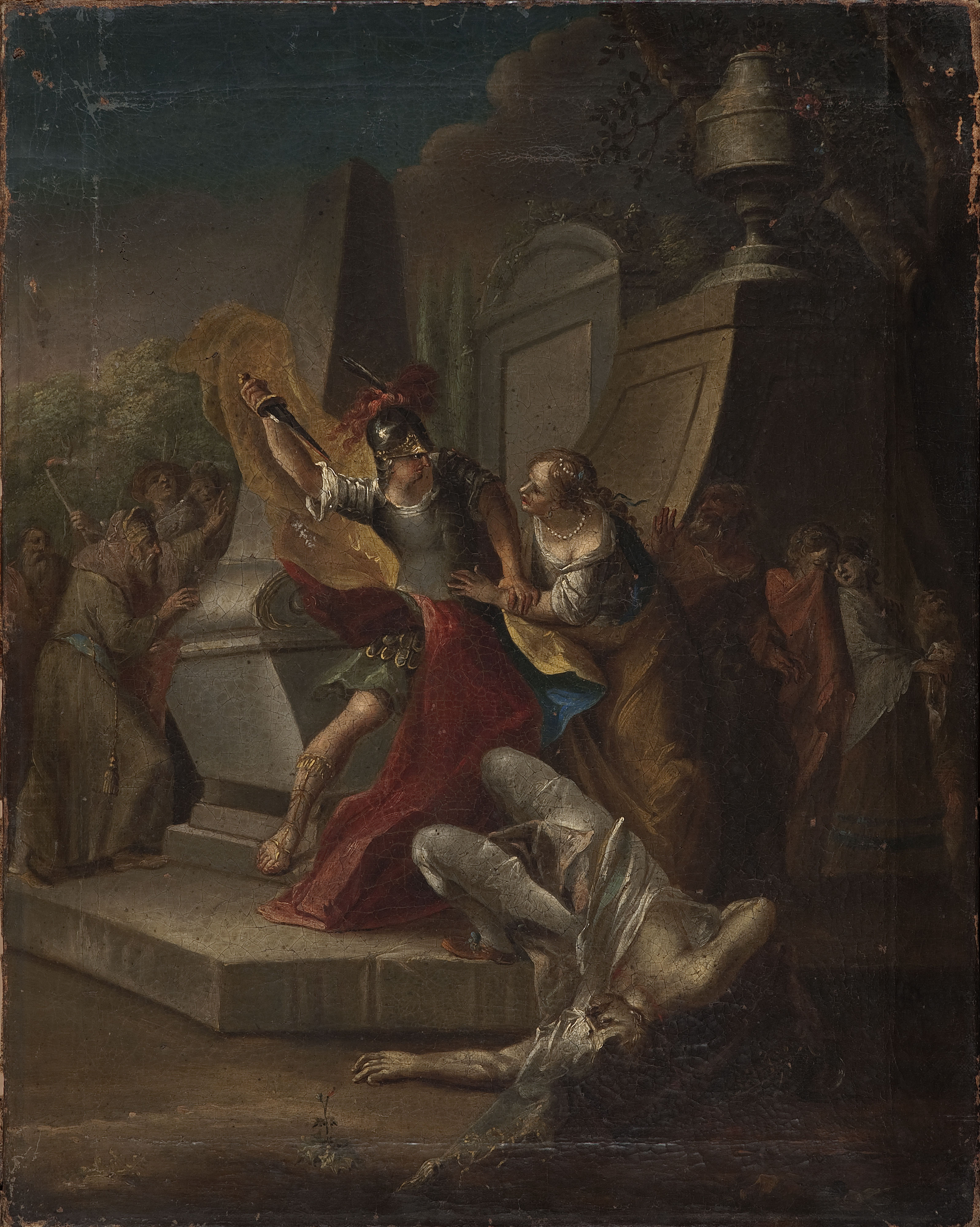 Franciszek Smuglewicz, Scene of the crime
