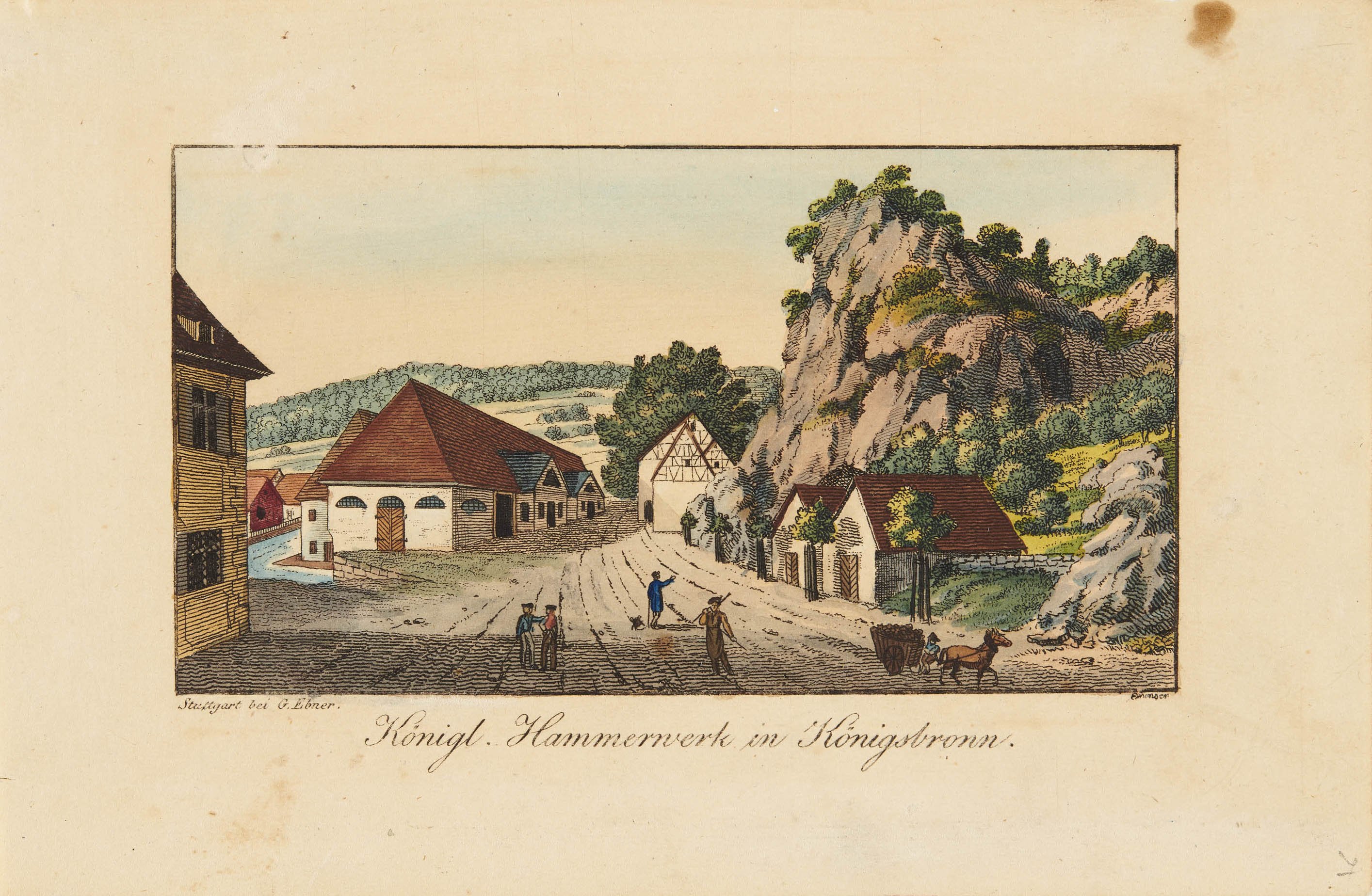 Eberhard Emminger, "Königl. Hammerwerk in Königsbronn"