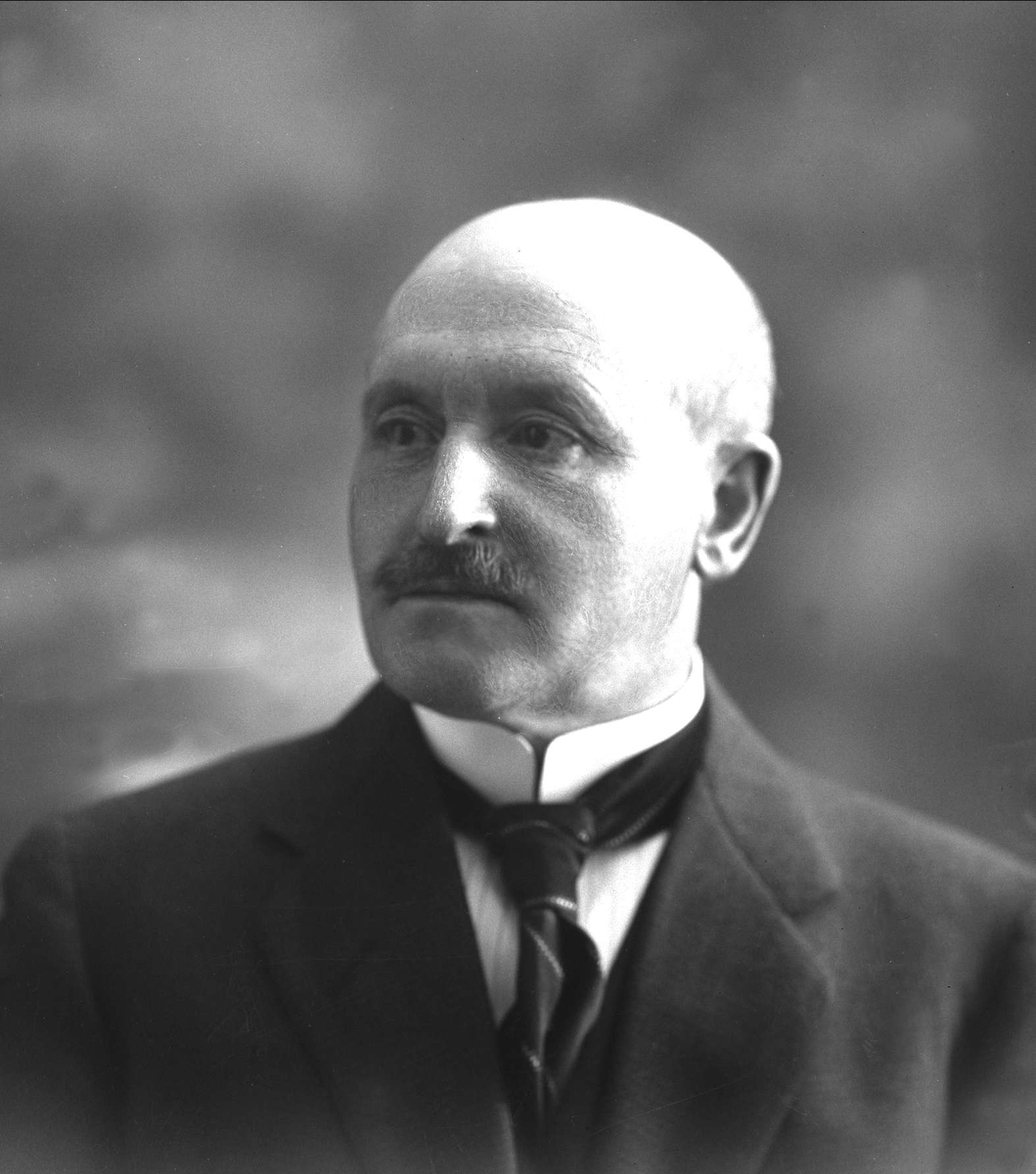 Gustav Borgen, Portrett av Widerøe.