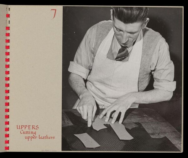 Hinde, John Wilfrid, Uppers Cutting Upper Leathers