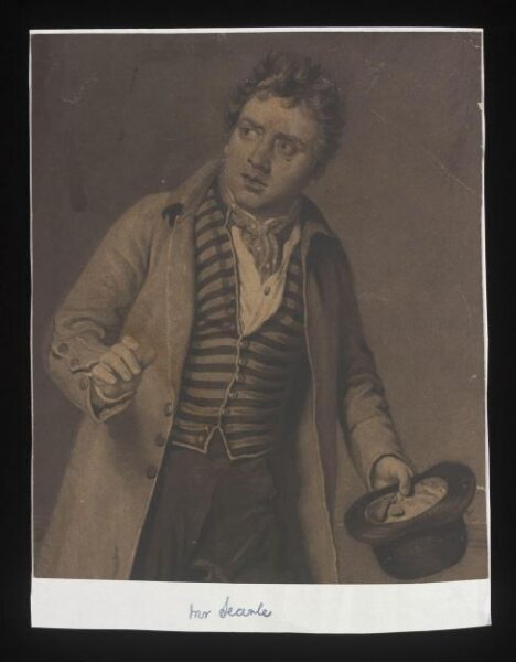 unknown, Print depicting Mr Emery as Tyke in Morton's School of Reform