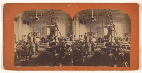 Unknown, Cutting Room, Money Printing Department - Washington.