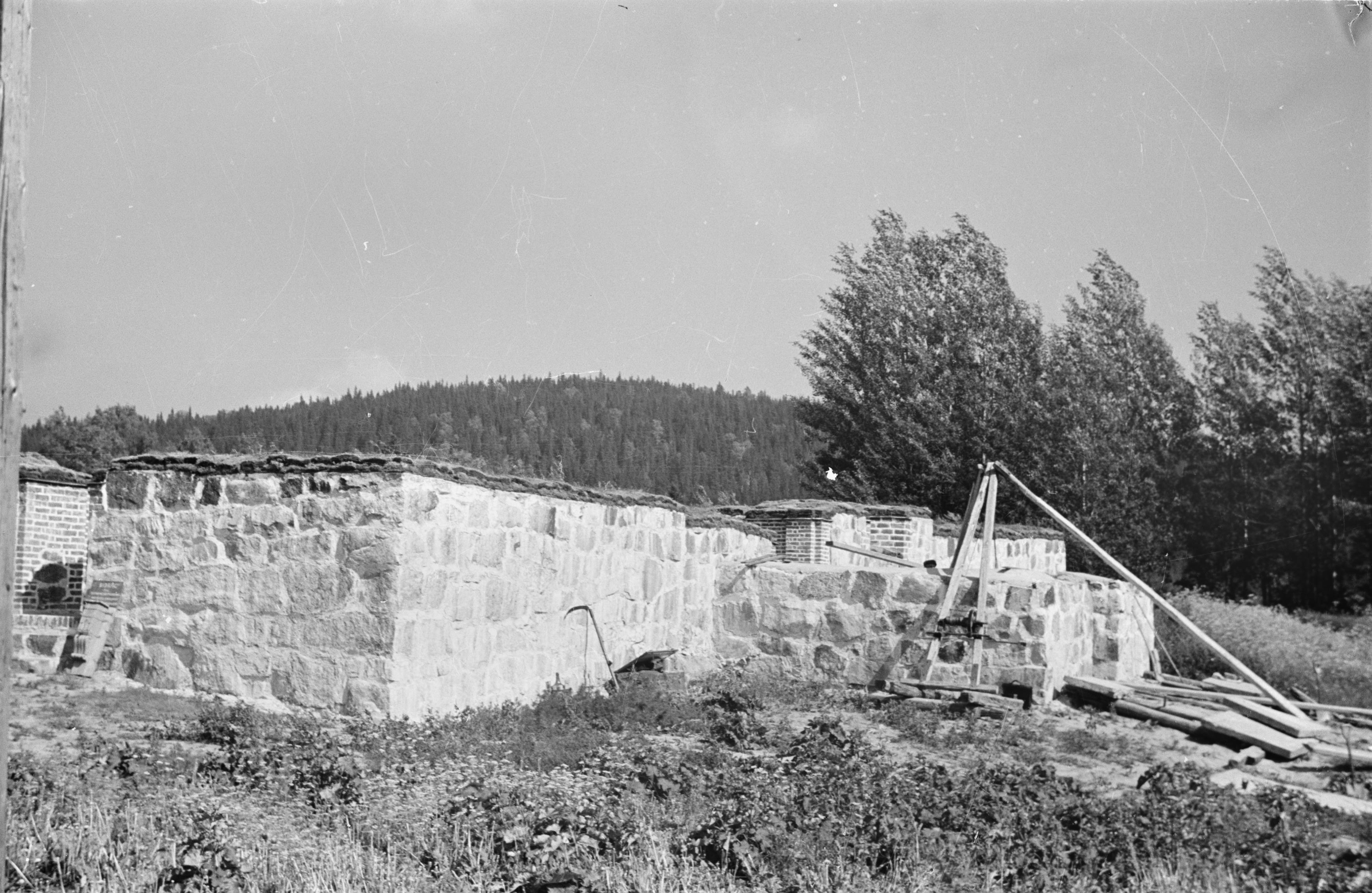 Bertil Berthelson, Nordingrå kyrkoruin