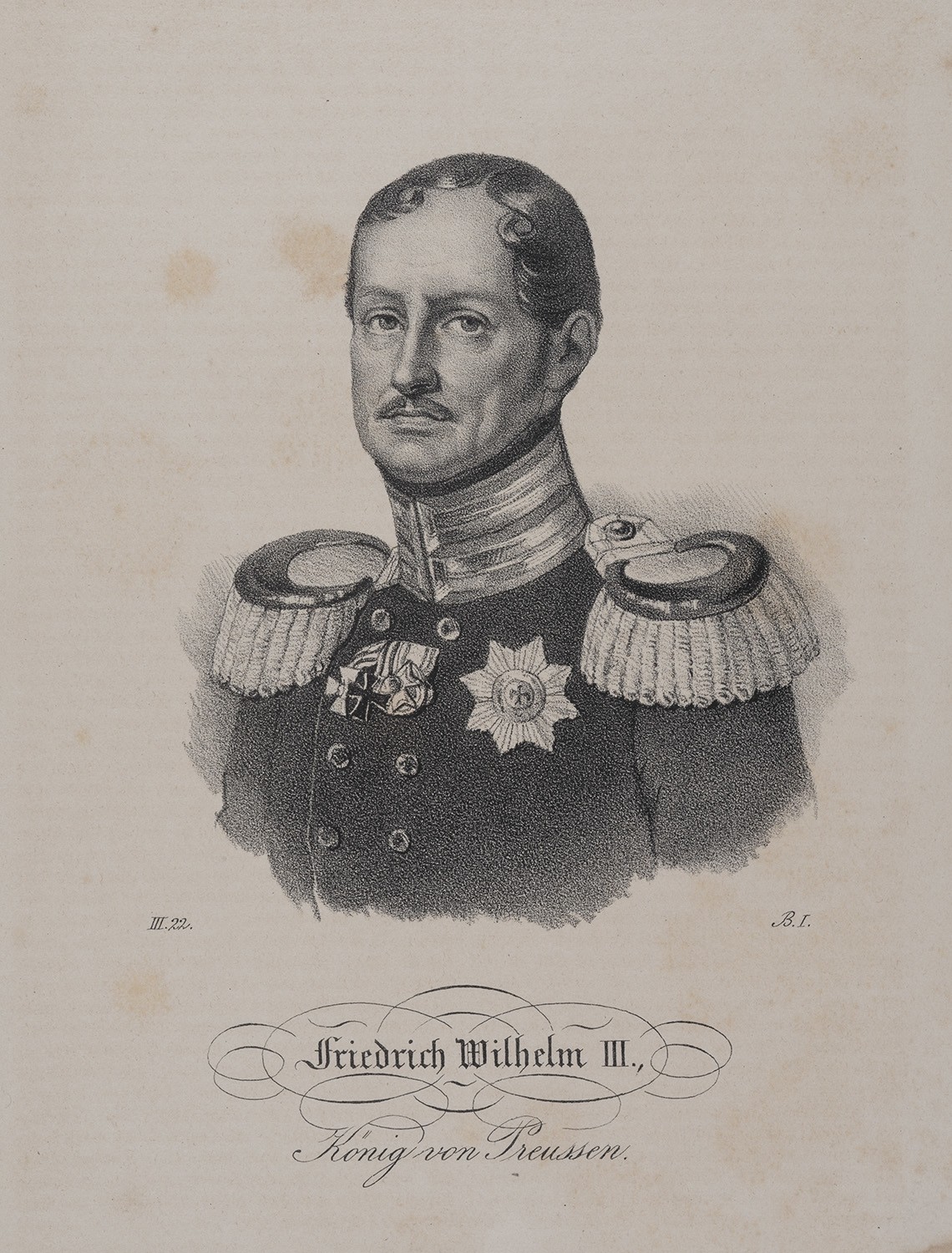 Heinrich Wilhelm Teichgräber, Friedrich Wilhelm III., König von Preußen (1770-1840, reg. 1797-1840)