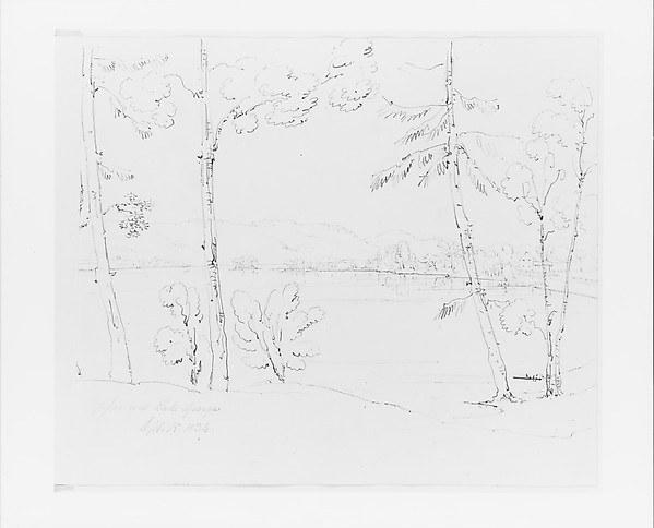 John William Casilear, Sketchbook of Lake George, Catskill Mountains, and Hudson River Subjects