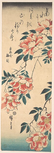 Utagawa Hiroshige, Roses