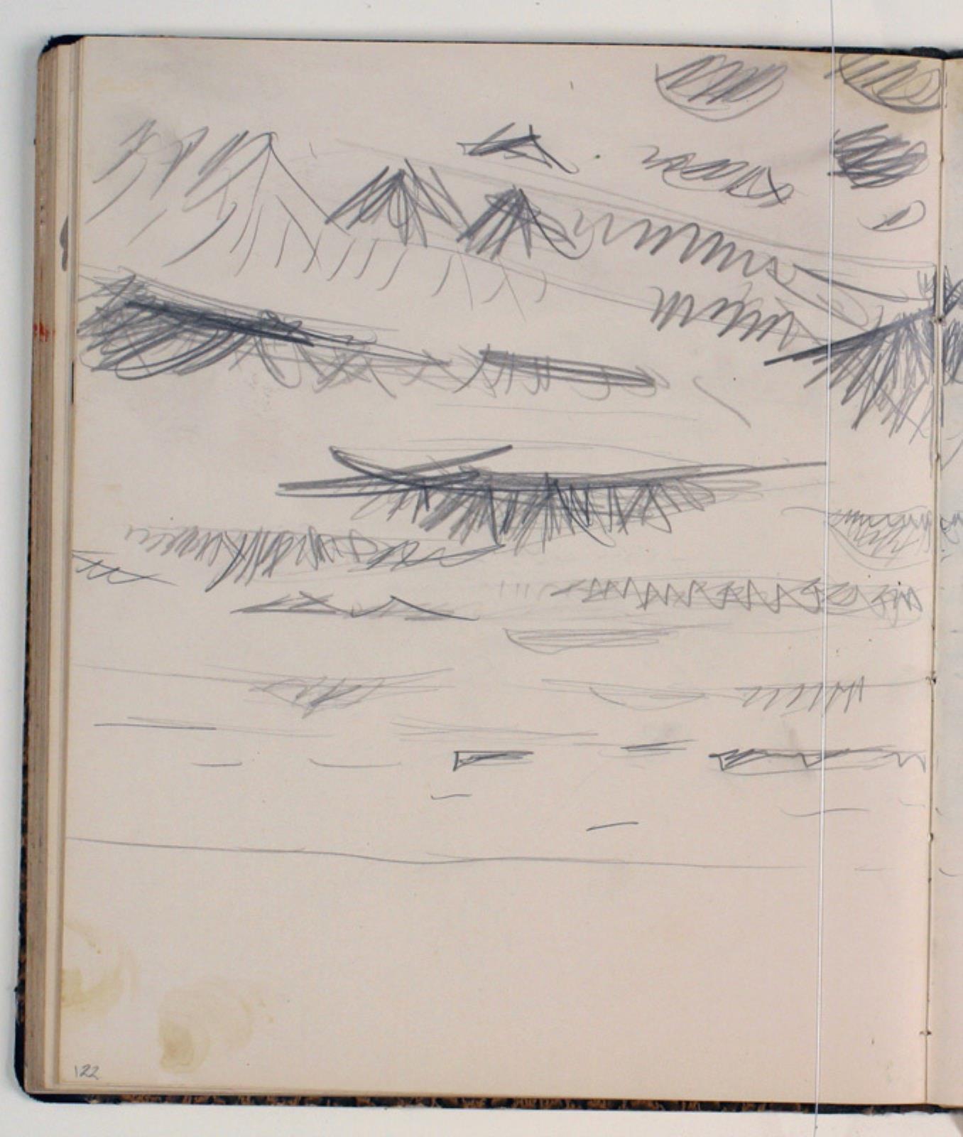 Niels Larsen Stevns, Landskabsstudier