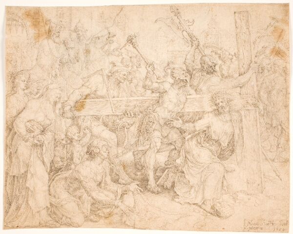 Maarten van Heemskerck, Gangen til Golgatha