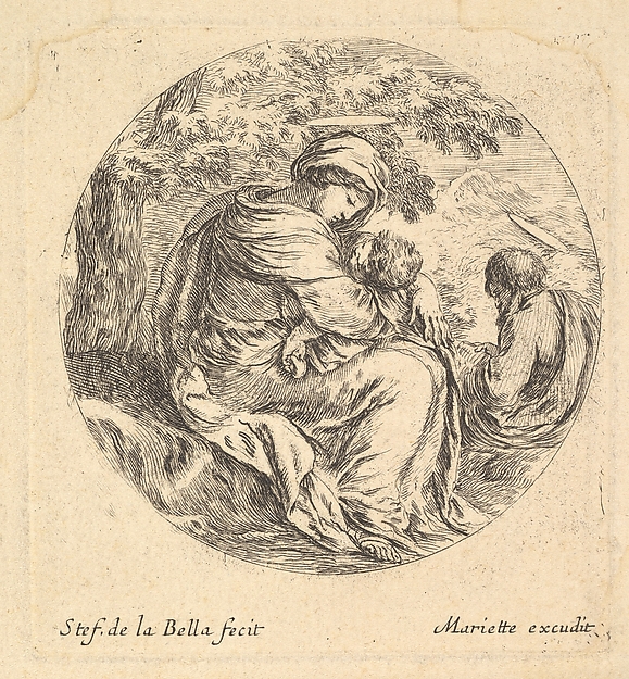 Stefano della Bella, Rest on the Flight into Egypt