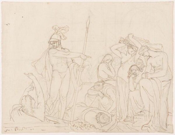 Unknown, Drawing by a member of the Sketching Society