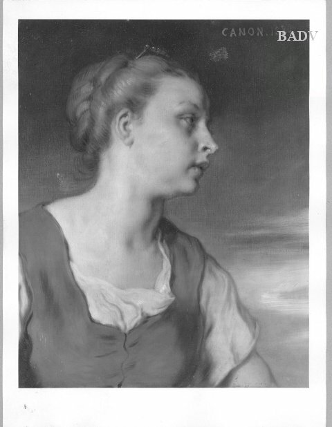 Hans Canon, young girl