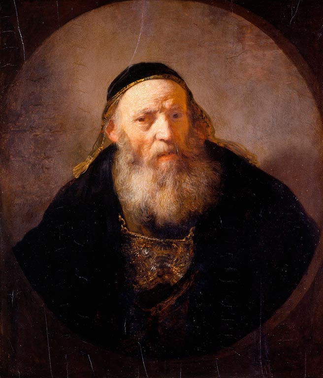Rembrandt, Portrait of a Rabbi