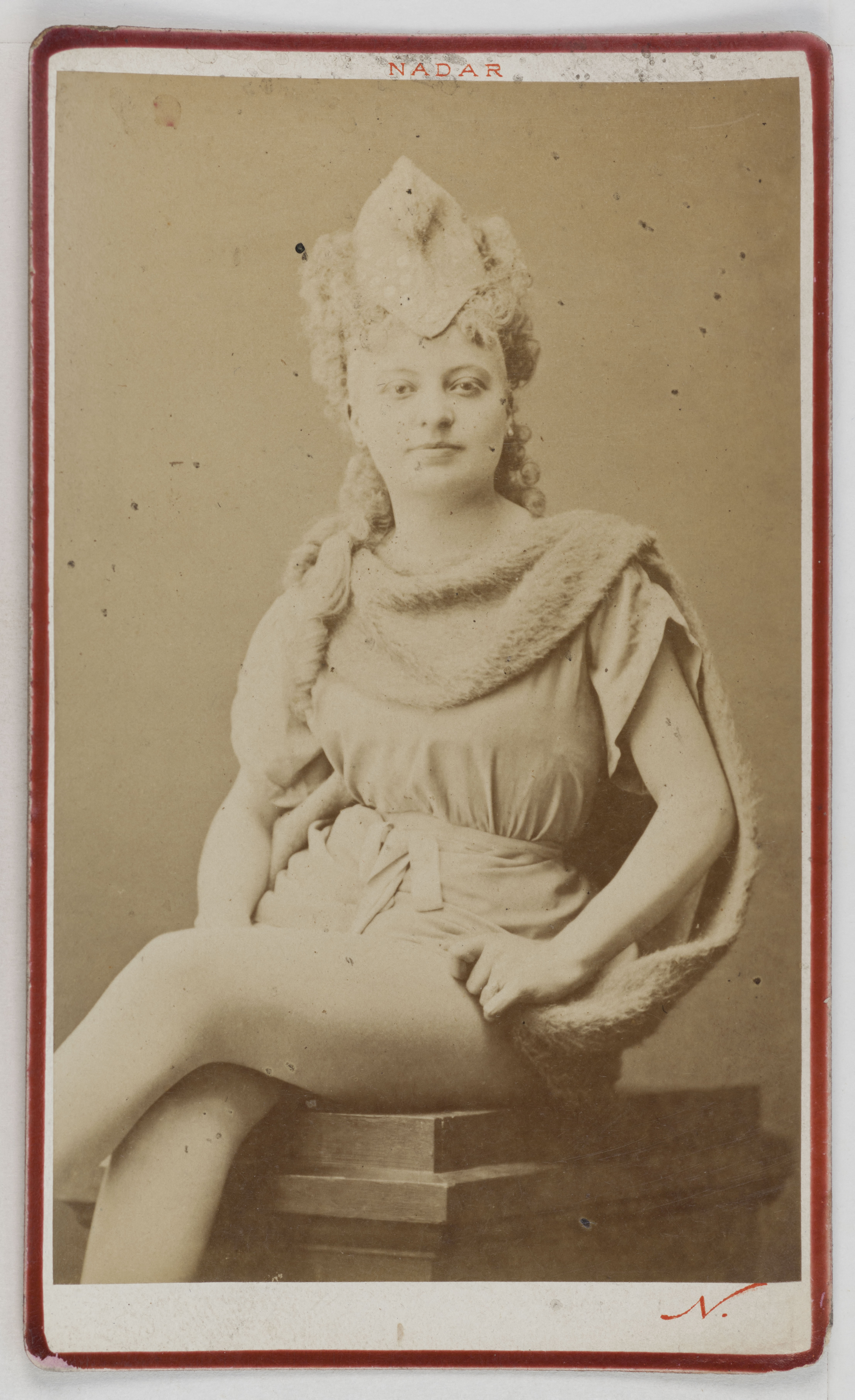Atelier Nadar, Portrait de Yriart, actrice.