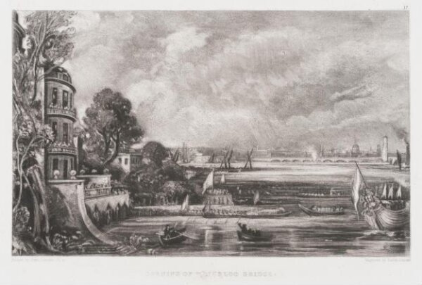Constable, John RA, OPENING OF WATERLOO BRIDGE