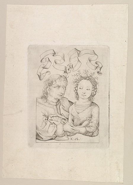 Israhel van Meckenem, The Ill-Matched Couple