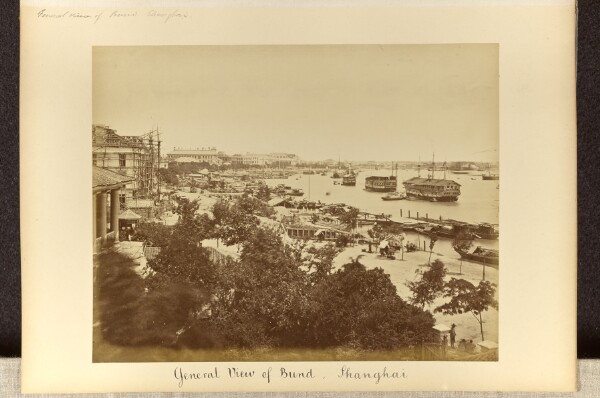Unknown, General View of Bund, Shanghai