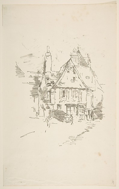 James McNeill Whistler, Gabled Roofs, Vitré