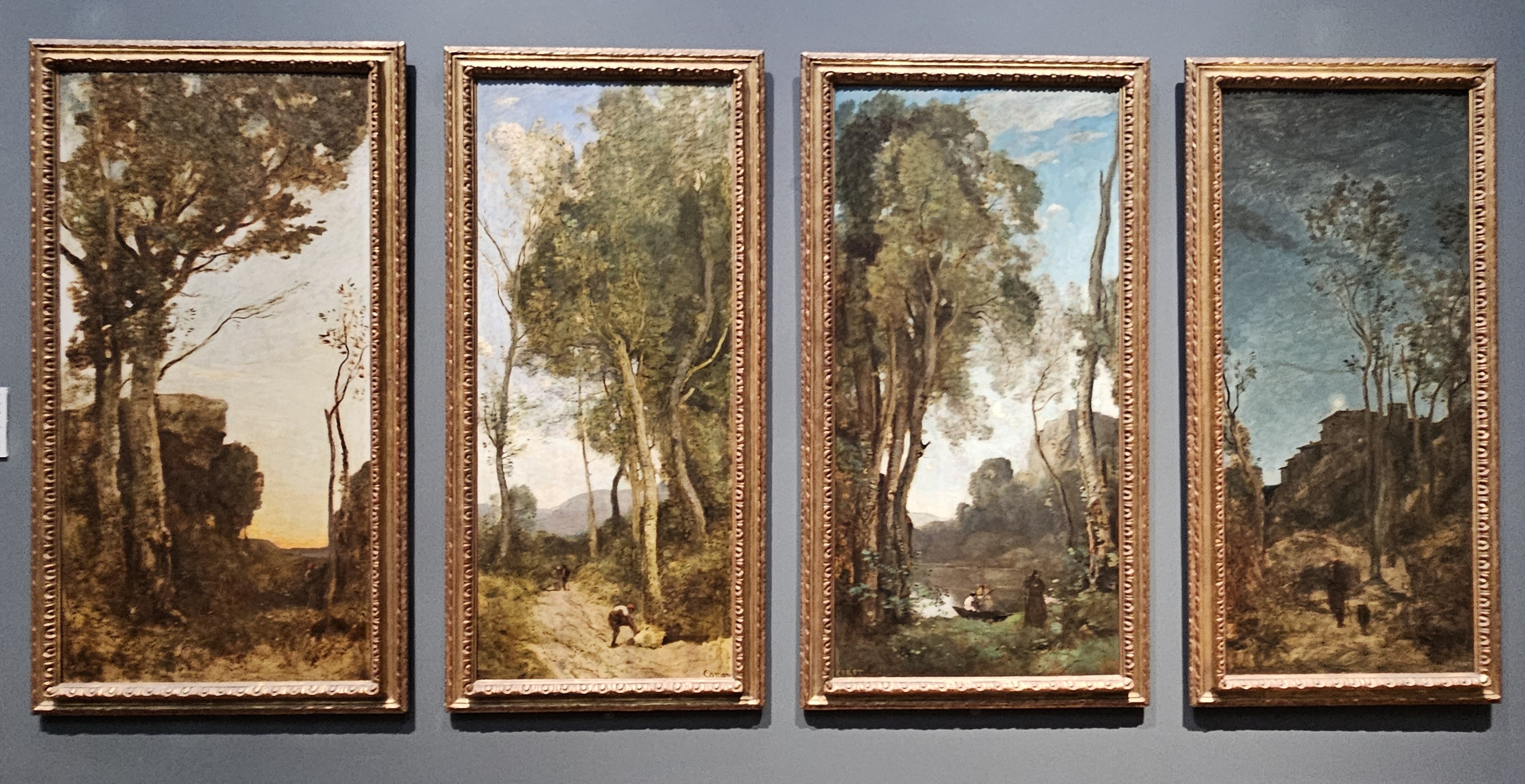 Jean-Baptiste Camille Corot, The Four Times of Day