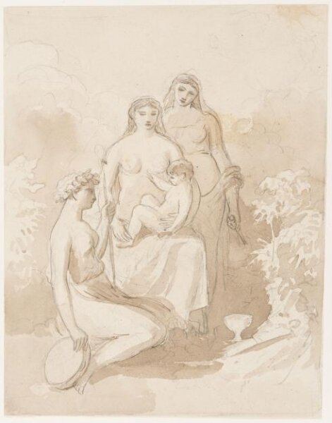 Unknown, Drawing by a member of the Sketching Society