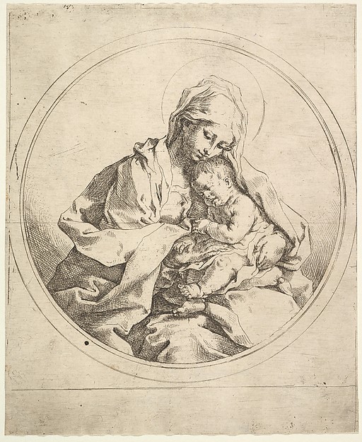 Guido Reni, The Madonna and Child in the Round