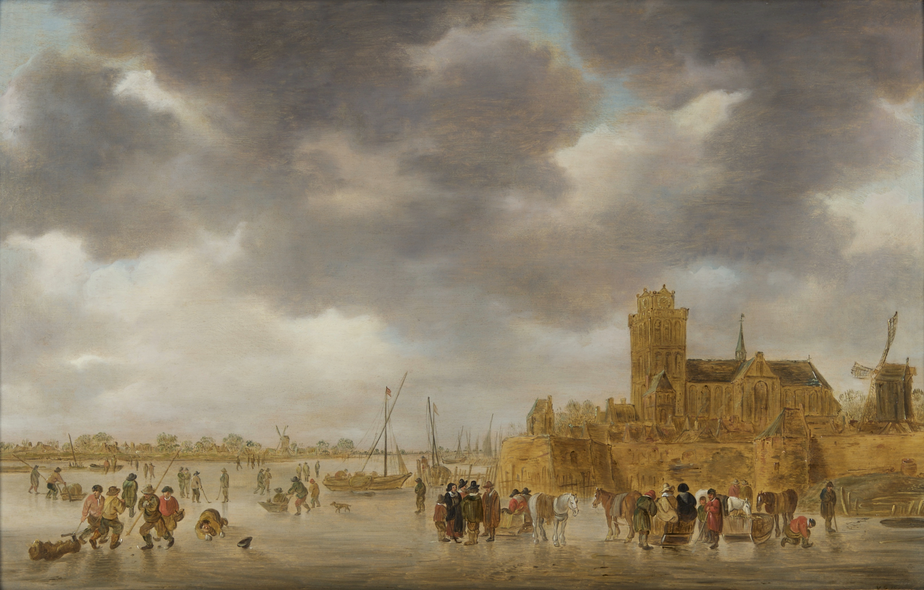 Jan van Goyen, Sports on the Ice