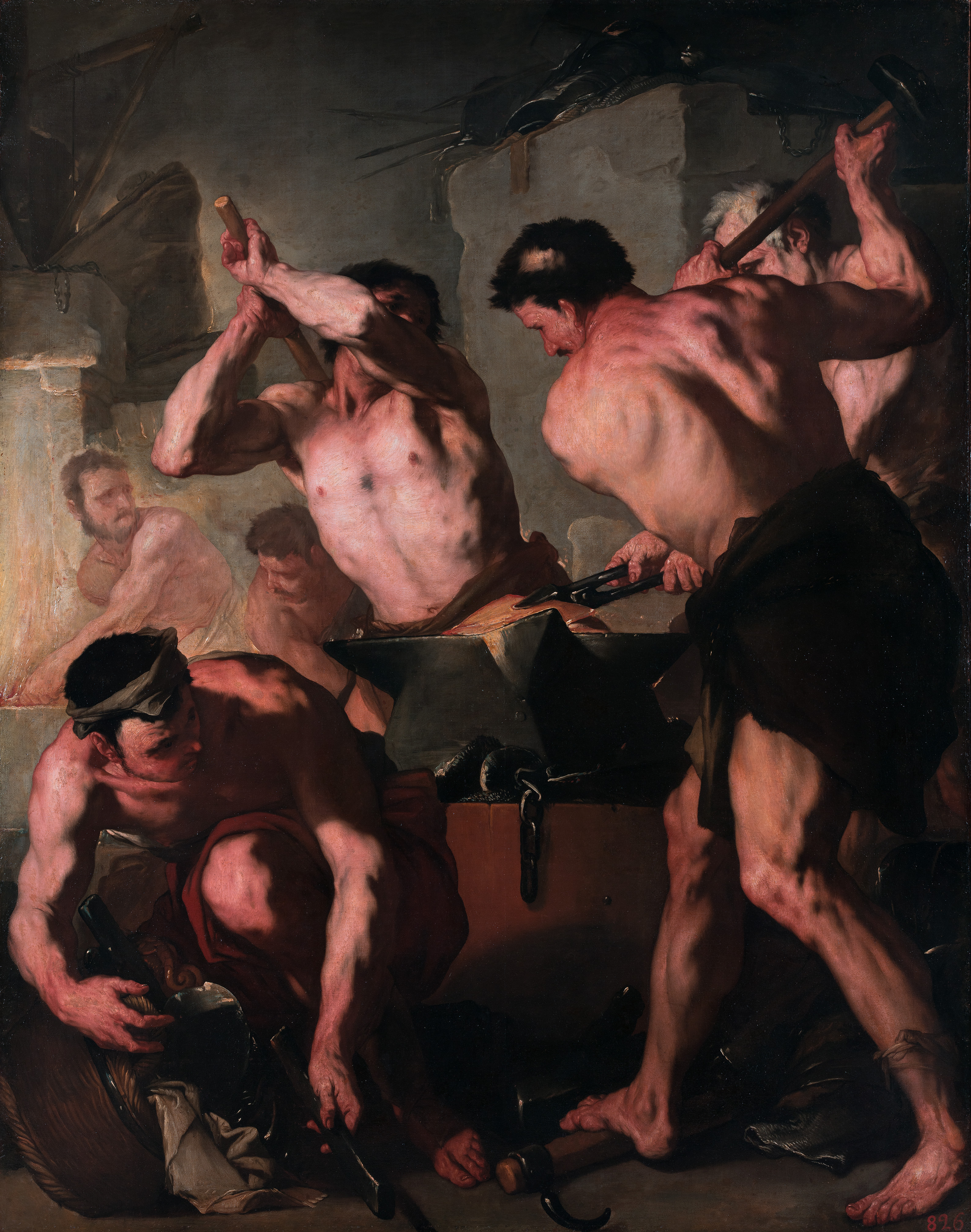 Luca Giordano, Vulcan's Forge
