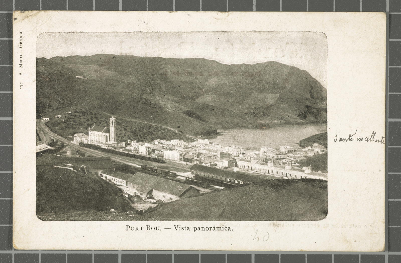 Amadeu Mauri Aulet, Port Bou. - Vista panorámica