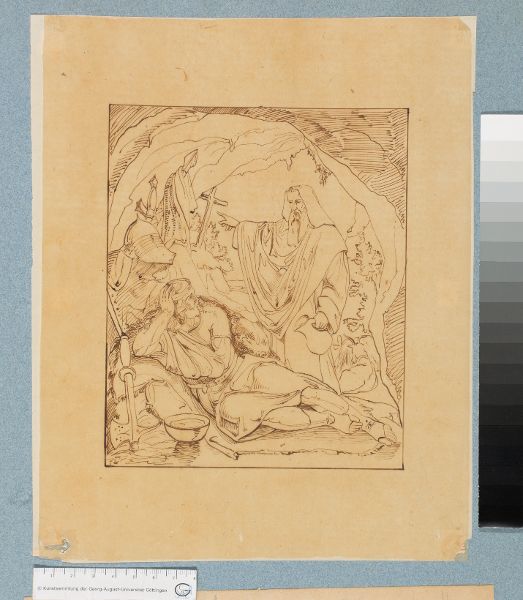 Unknown artist, Ludgerus und Widukind (Ricordo)