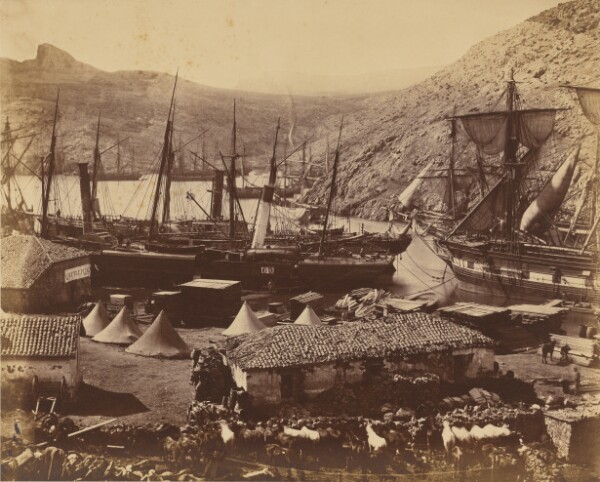 Roger Fenton, Cossack Bay, Balaklava