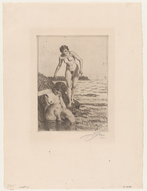 Anders Zorn, On Hemsö Island